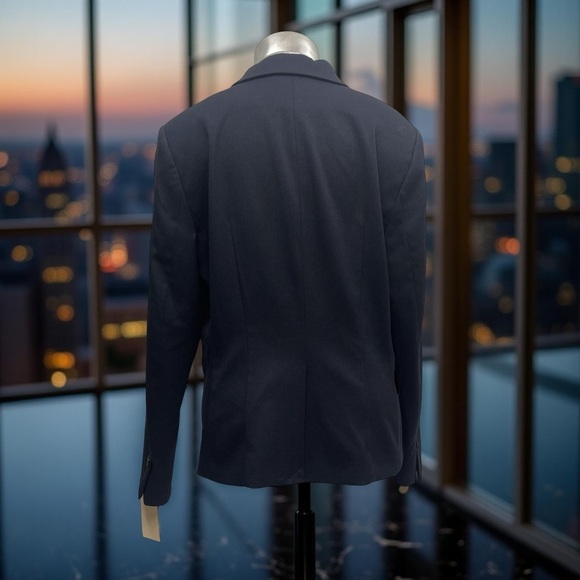 Classic Dark Navy Women's Blazer size 14 - Picture 2 of 6